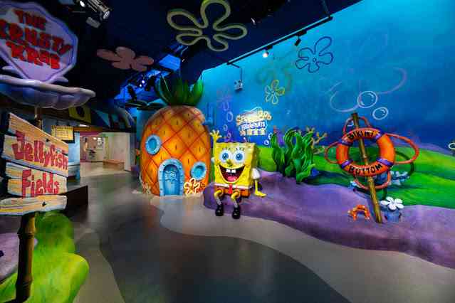 Intip seperti apakah Theme Park Indoor Nickelodeon di Shenzhen china.