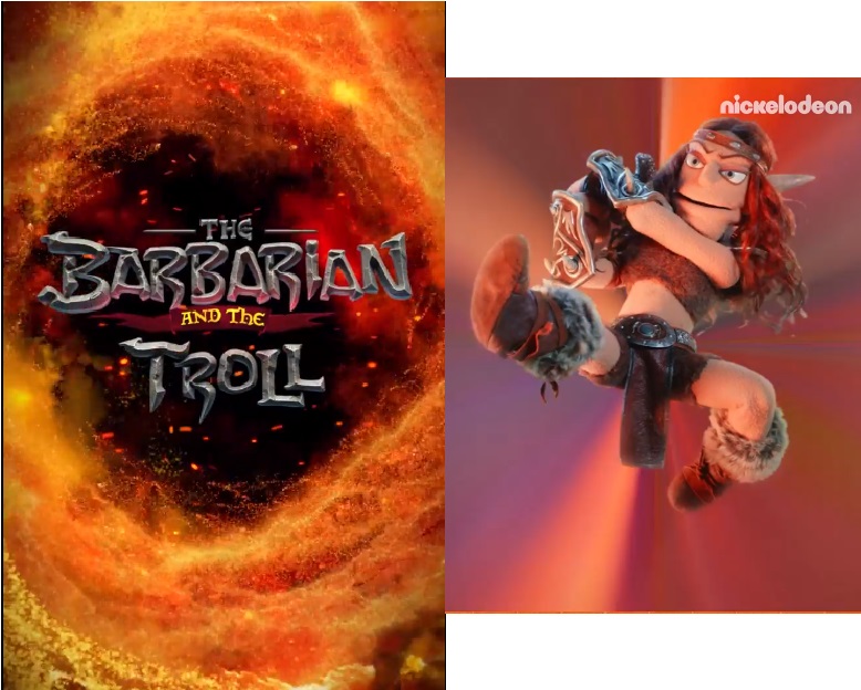 Nickelodeon merilis sneak peak untuk acara boneka baru The Barbarian and the Troll