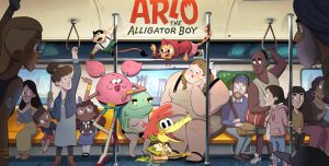 Keanehan rawa berwarna-warni menuju Kota New York di Netflix ‘Arlo the Alligator Boy’ trailer