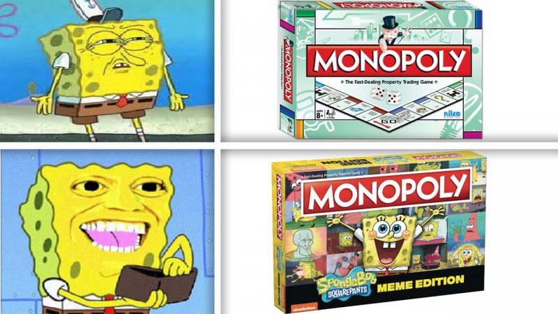 USAopoly Mengumumkan Permainan MONOPOLY ‘SpongeBob SquarePants’ Meme Edition
