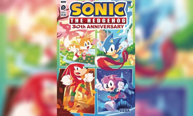 Special Menyambut Ultah Sonic The Hedgehog 30Th,IDW Merilis Komik Special Ulang Tahun Nya