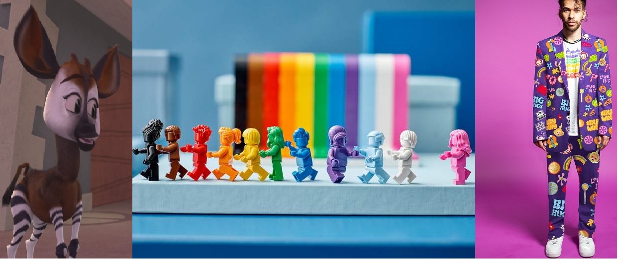 Memperingati Bulan LGBT Lego Dan Teletubies merilis produk baru.
