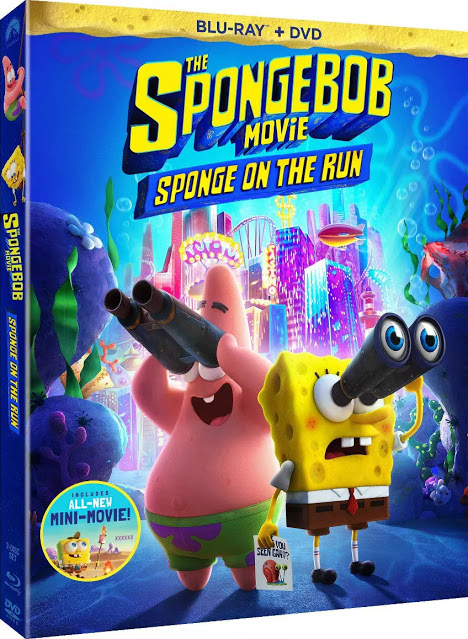 FIlm The SpongeBob Movie: Sponge on the Run’ Hadir dalam Blu-ray Pada Selasa 13 Juli 2021.