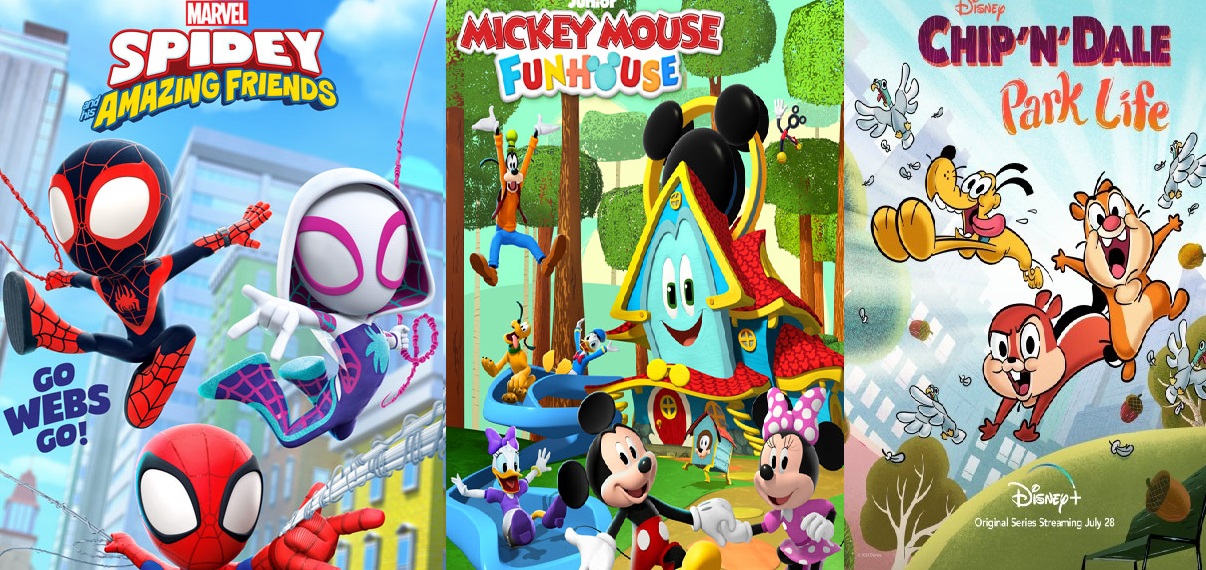 Walt Disney Resmi merilis tanggal tiga kartun Seru sekaligus pada Musim Panas 2021 Ini!