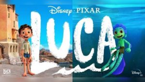 Review film animasi Disney•Pixar Luca beserta list pengisi suara Bahasa Indonesianya