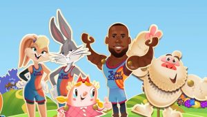 Apa Jadinya Jika Atlet Basket Masuk Ke Dunia Permen? Penampilan LeBron James, Tokoh Utama Sekuel Space Jam Hadir di Candy Crush Saga
