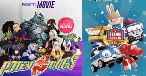 NET Kembali Perbaharui Musim Serial Animasi ‘Teenie Scouts Big Five’ dan Potendogs