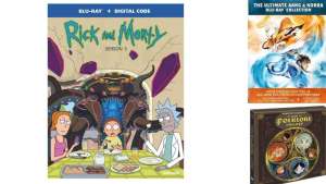DVD: Cartoon Saloon, Avatar Legend of aang dan Korra juga Rick and Morty Season 5