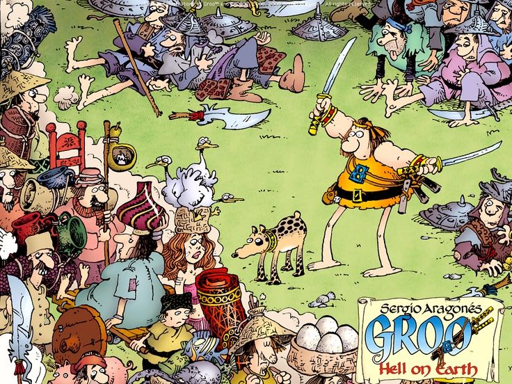 Komik Sergio Aragones Groo the Wanderer  Akhirnya Jadi Film Kartun Animasi