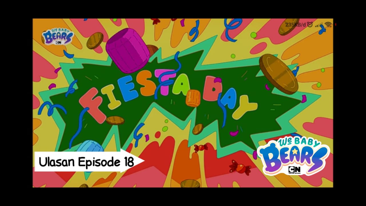 Meriahnya Hari Fiesta Setiap Hari / Ulasan We Baby Bears Episode 18