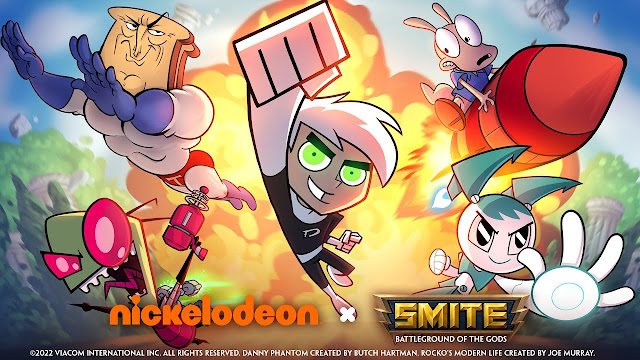 SMITE Ngundang Danny Phantom dan Kehadiran Karakter Nickelodeon yang bisa dimainkan di SMITE BattleGround for the Gods