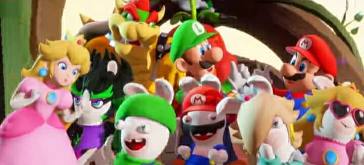 Bersama Rayman, Mario dan Rabbids sukseskan perjalanan mereka melintasi alam semesta