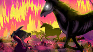 Unicorn Wars: Ketika Care Bears diadu My little pony, sebuah film ptsd perang furry