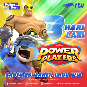 Kartun Power Players Dari Rumah Produksi Zagheroez Akan Hadir di RTV