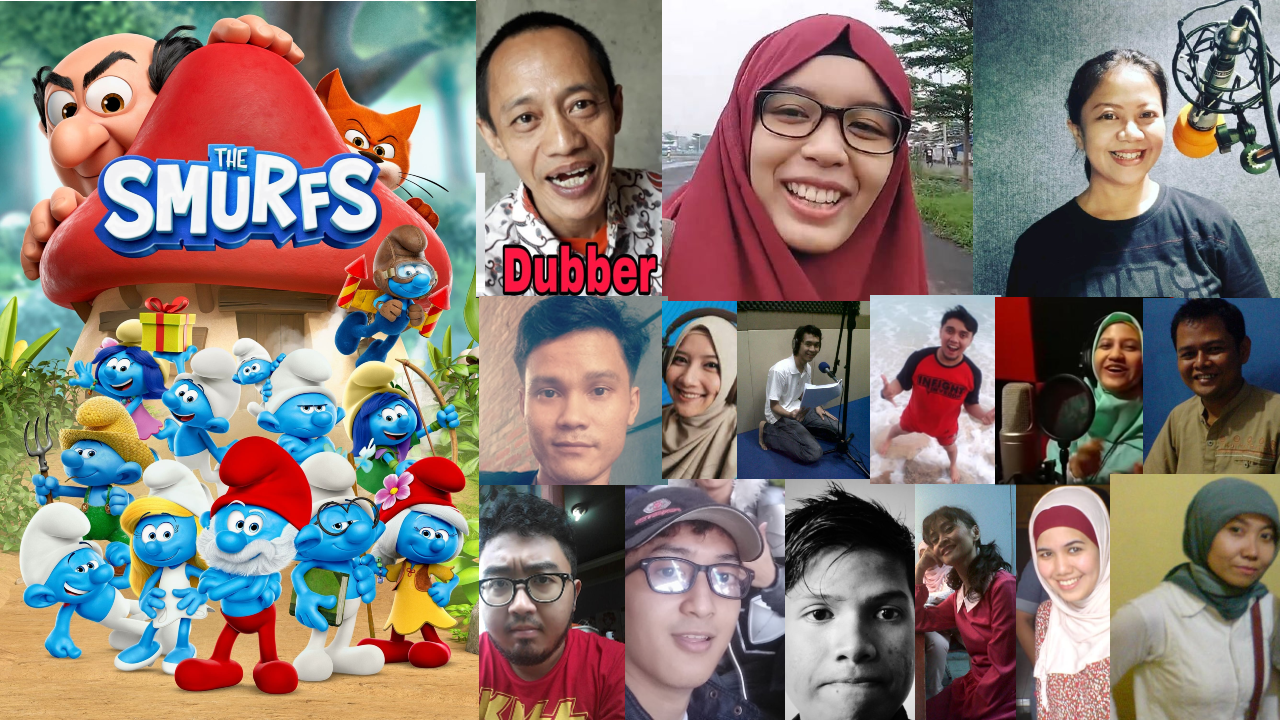 Mengenal Para Seiyuu Smurfs 2021 Versi Dubbing Indonesia, Tayang Episode baru Season 2 di Nickelodeon Indonesia.