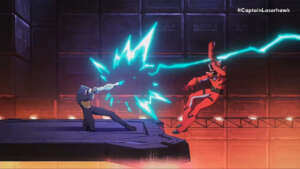 Crossover Ubisoft dari animasi Dalam Captain Laserhawk: A Blood Dragon Remix