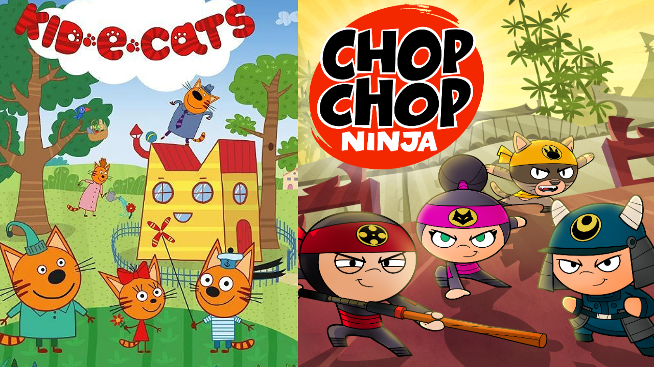 Kid-E-Cats dan Chop Chop Ninja Nickelodeon  akuisisi tayang di Rtv sejak sebelumnya di GTV