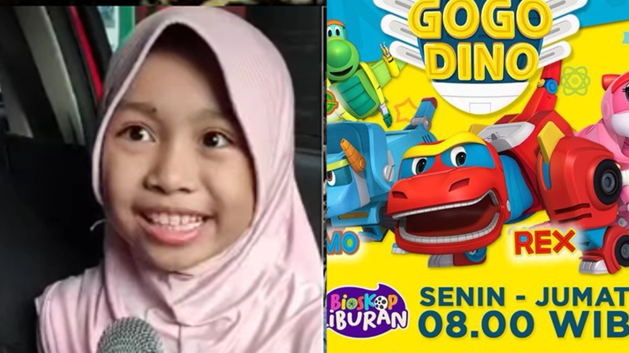 Seperti Apa Perjalanan Dubber Indonesia Cilik Ayesha Tanziila Nugraha Menyanyikan Lagu Tema Go Go Dino Season 3