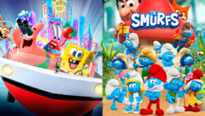 Nickelodeon mengumumkan detail baru film “The Smurfs” dan “SpongeBob SquarePants” yang dijadwalkan tahun 2025