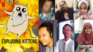 Exploding Kittens Hadir dengan Dubbing Indonesia di Netflix